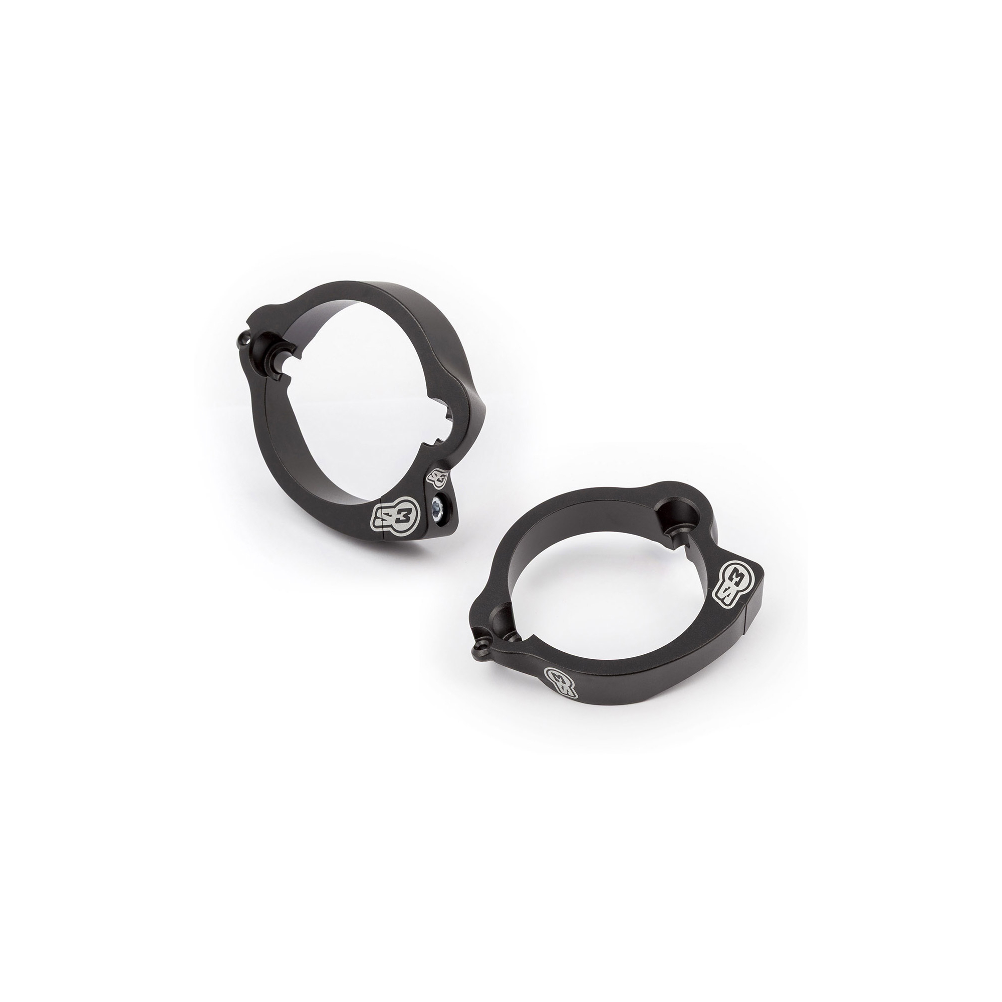 Protector unión escape-cilindro S3 NEGRO PARA KTM/GASGAS/HQV 2023-2025