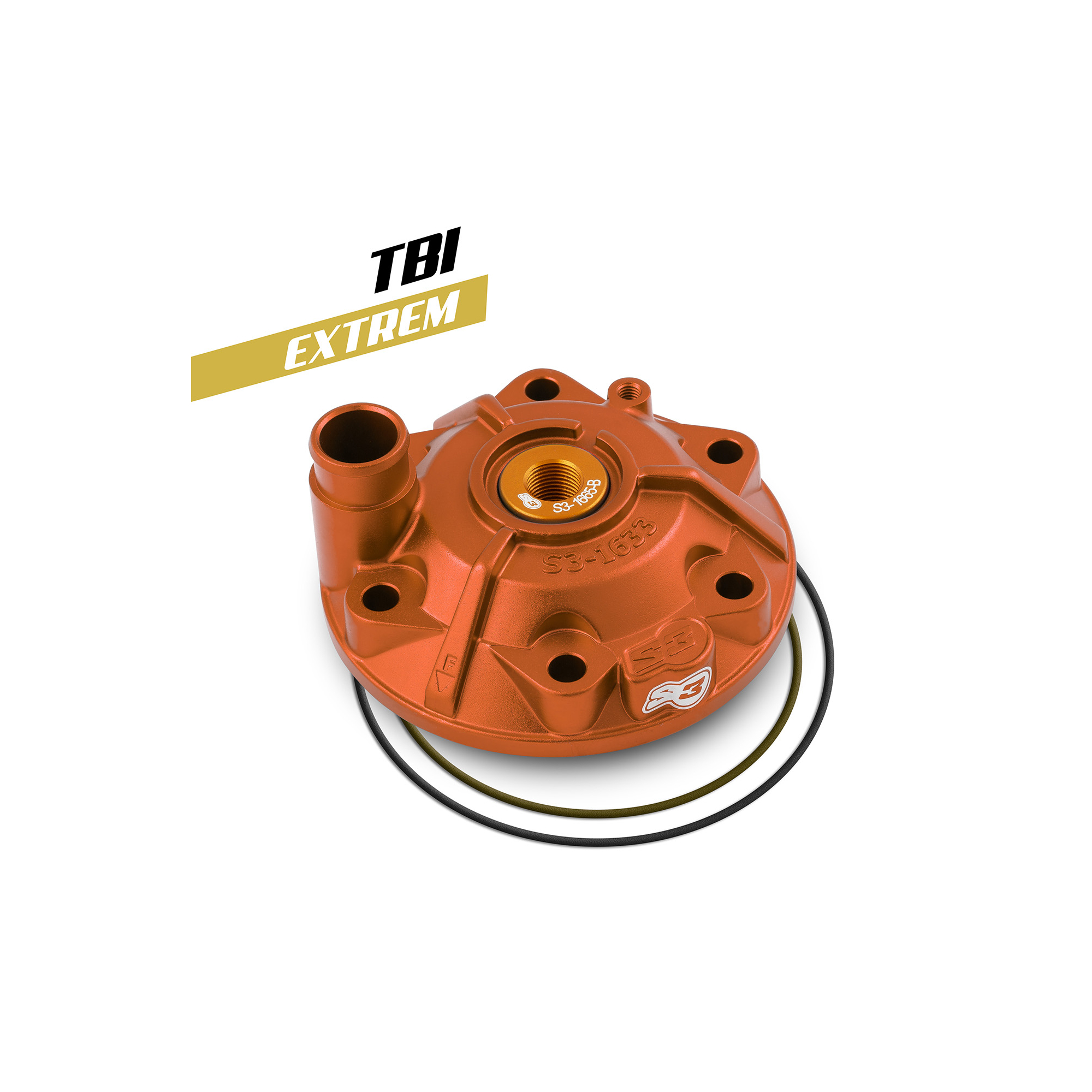 KIT DE CULATA S3 EXTREM NARANJA PARA KTM SX/EXC 300 2023-2027