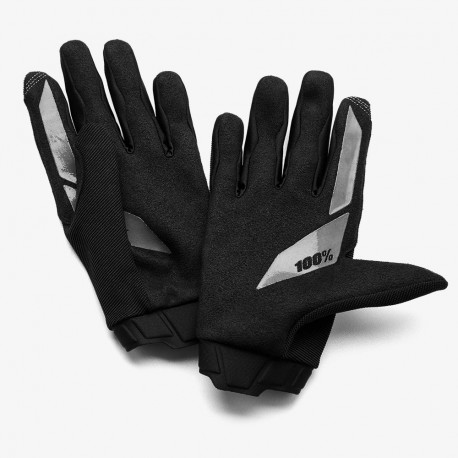 GUANTES 100% RIDECAMP INFANTIL NEGRO