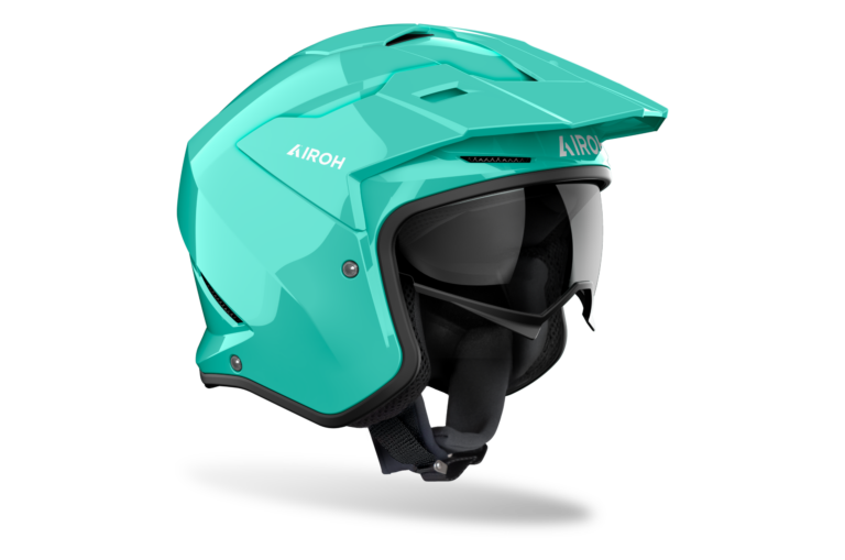 CASCO AIROH KOMBAKT COLOR - AZUL AGUAMARINA