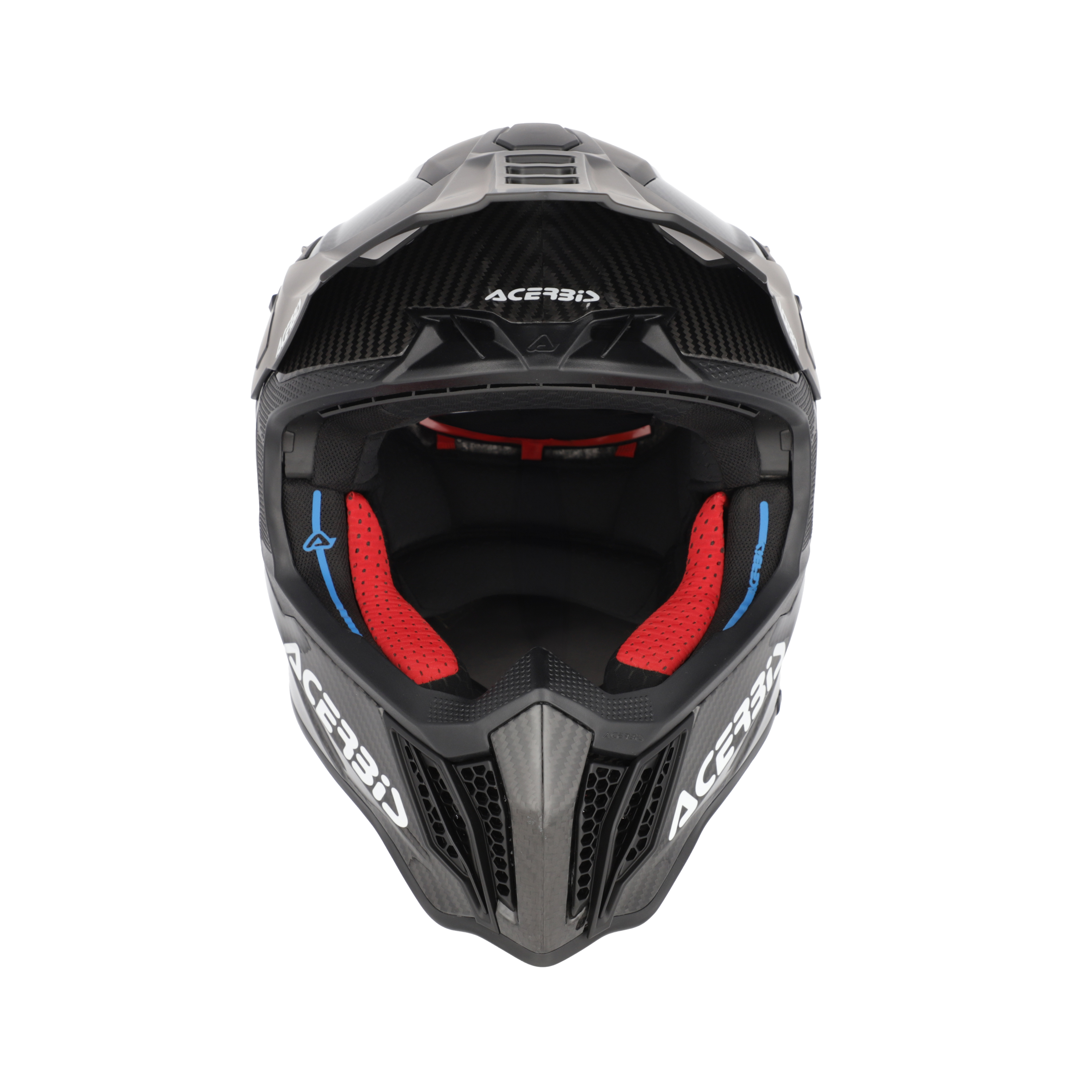 CASCO ACERBIS AIRSTRIKE FIM RACING #2 - NEGRO