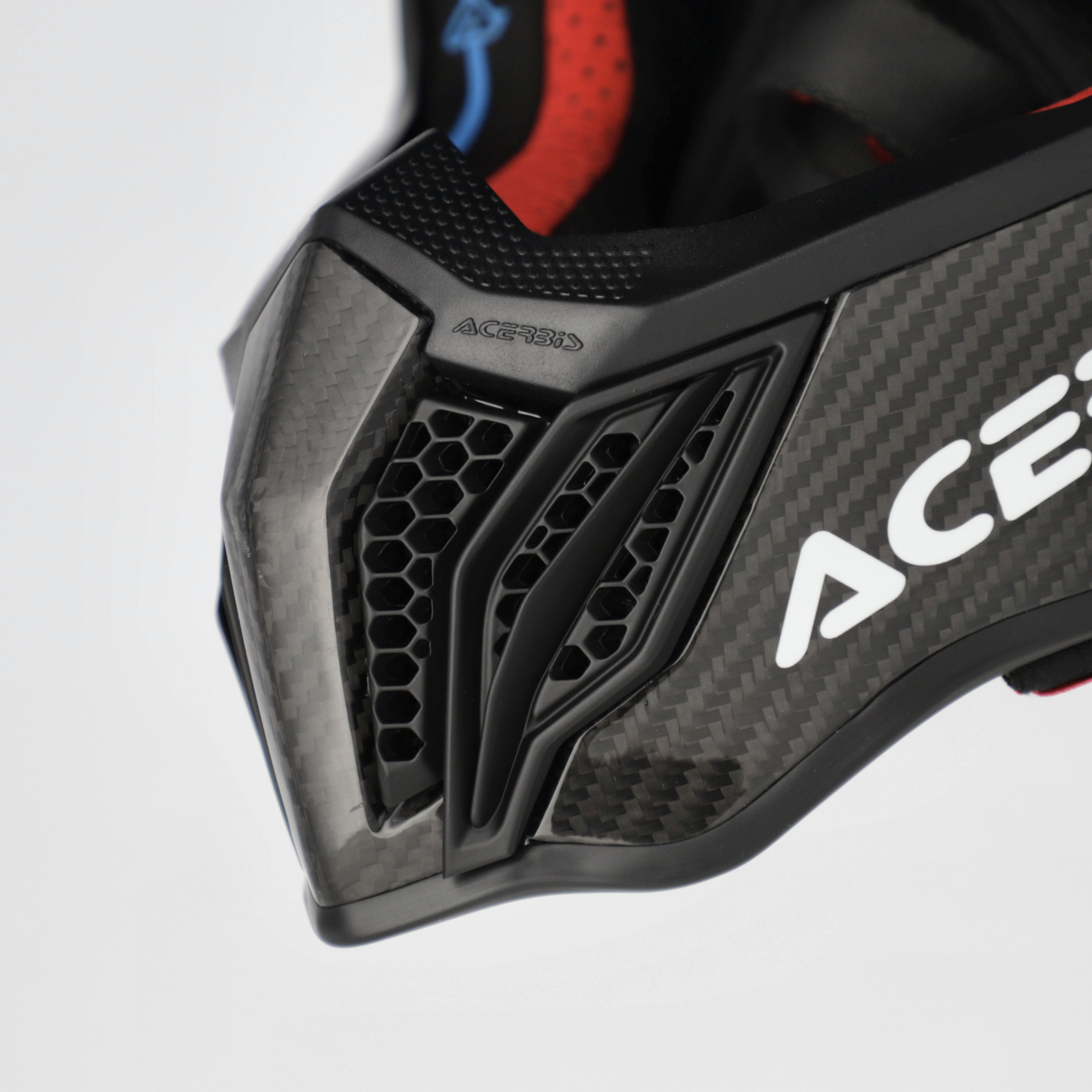 CASCO ACERBIS AIRSTRIKE FIM RACING #2 - NEGRO
