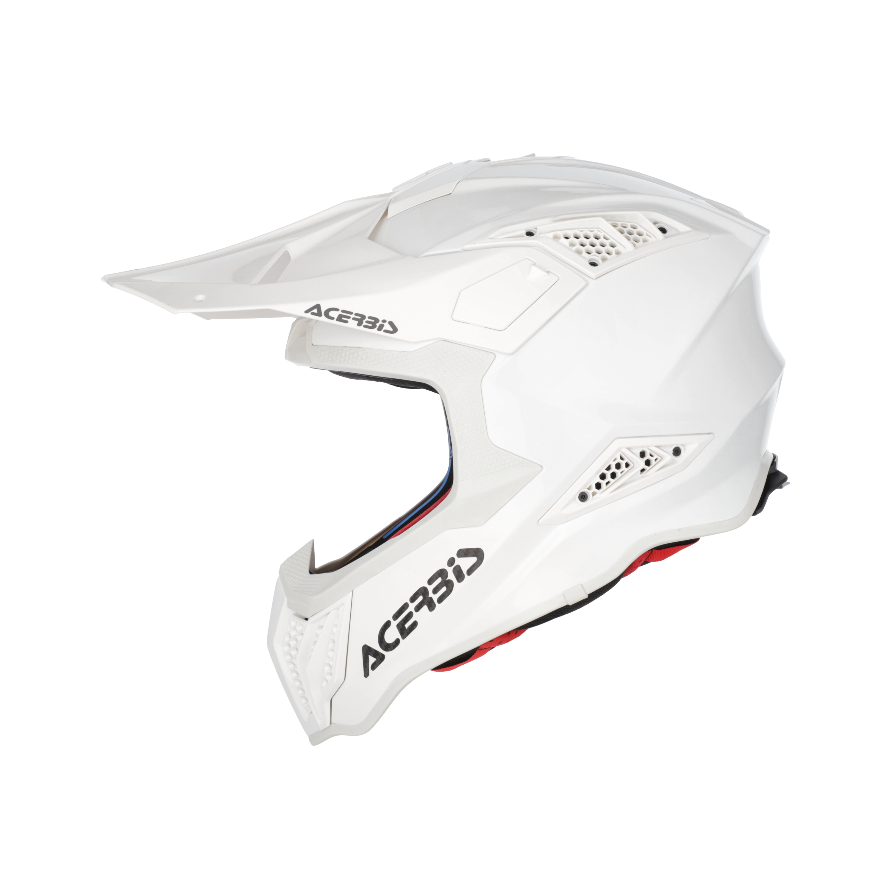 CASCO ACERBIS AIRSTRIKE FIM RACING #2 - BLANCO