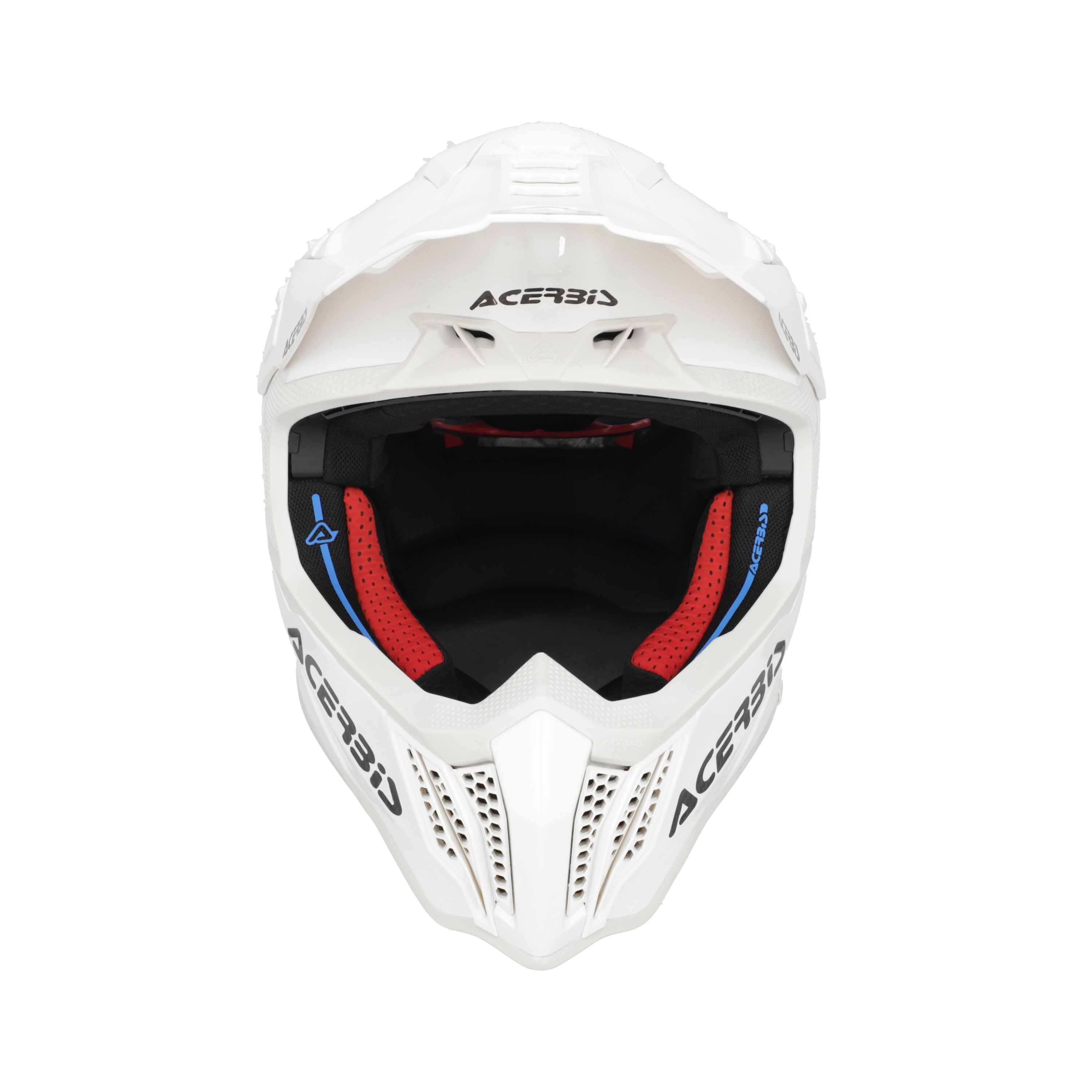 CASCO ACERBIS AIRSTRIKE FIM RACING #2 - BLANCO