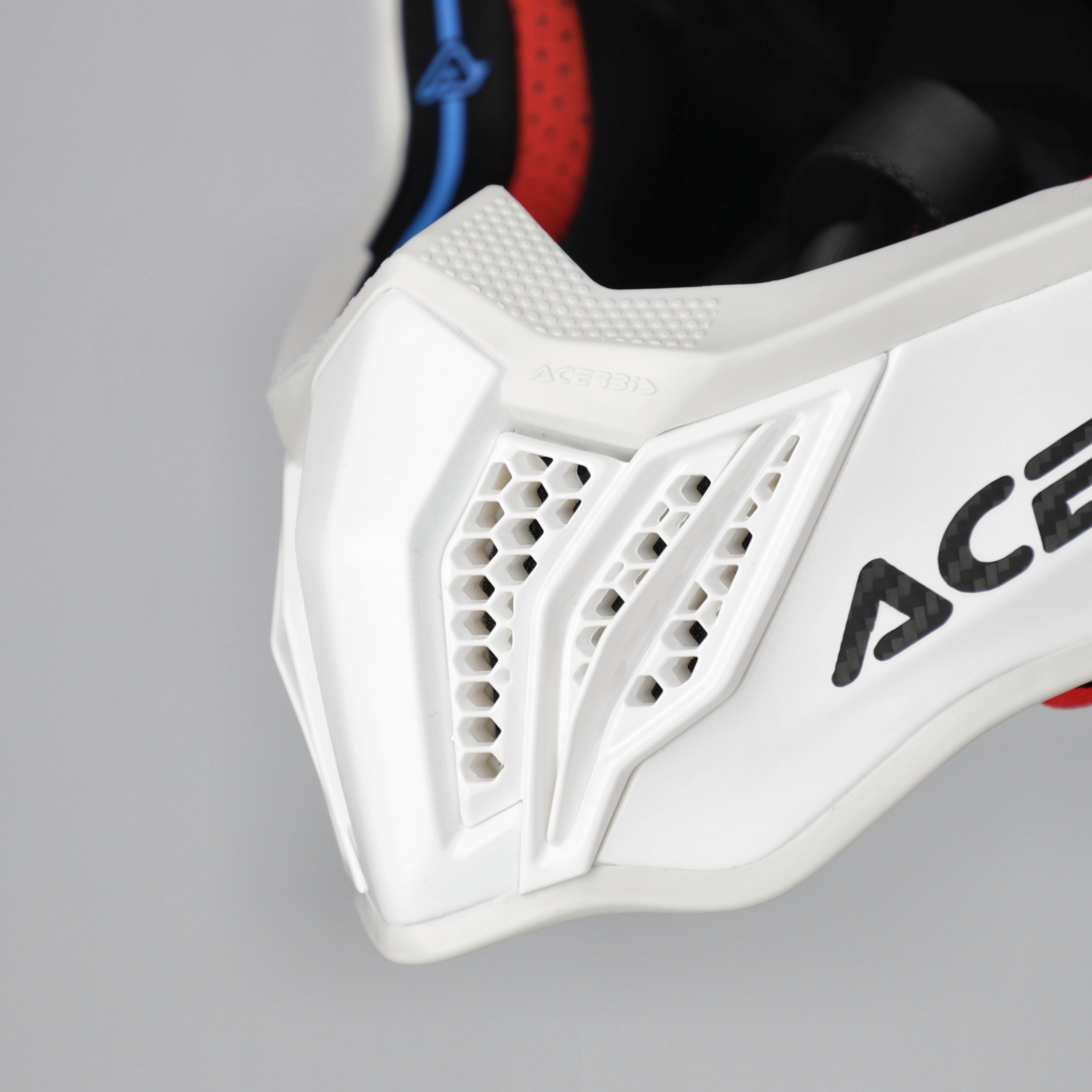 CASCO ACERBIS AIRSTRIKE FIM RACING #2 - BLANCO