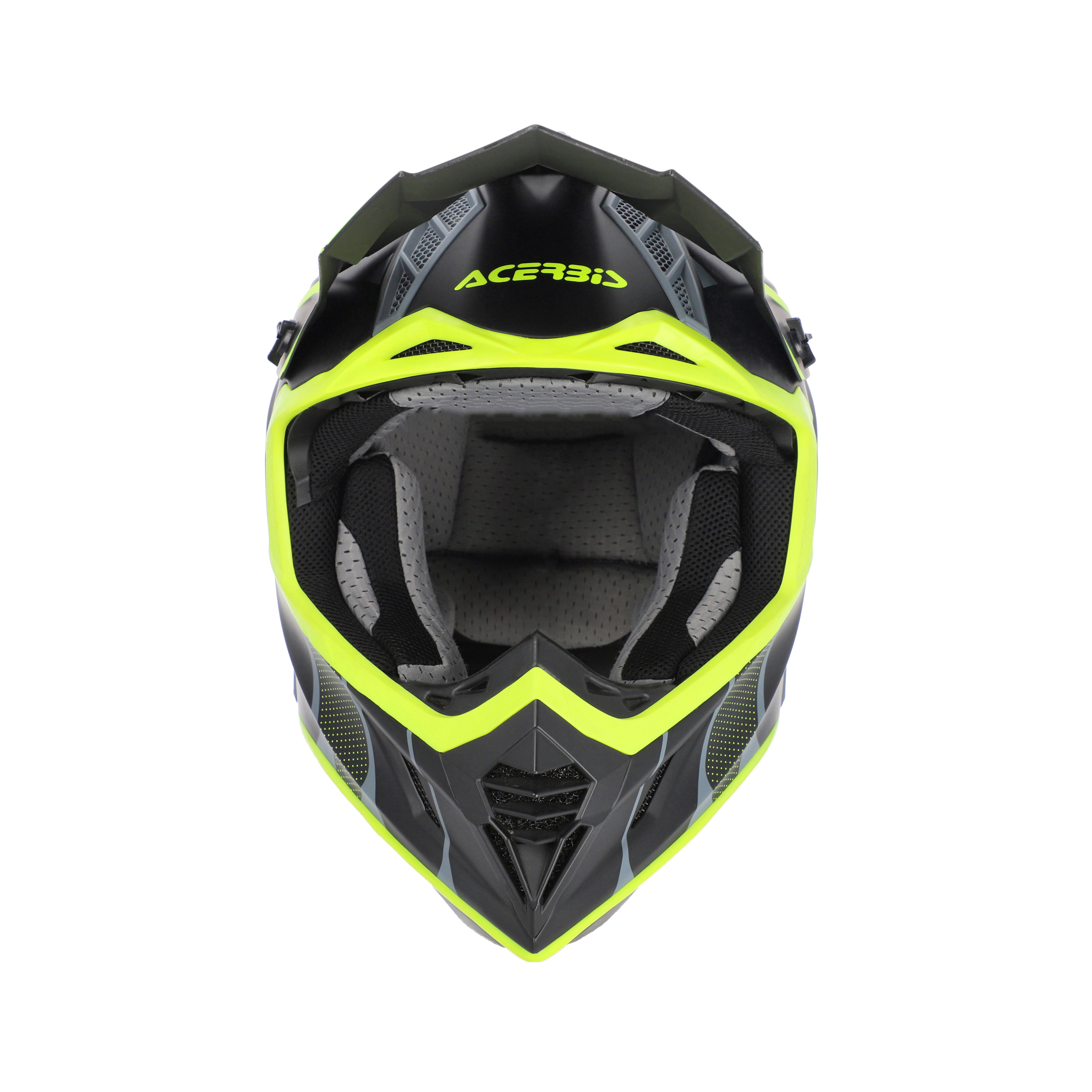 CASCO ACERBIS X-TRACK 22-06 - NEGRO/AMARILLO FLUOR