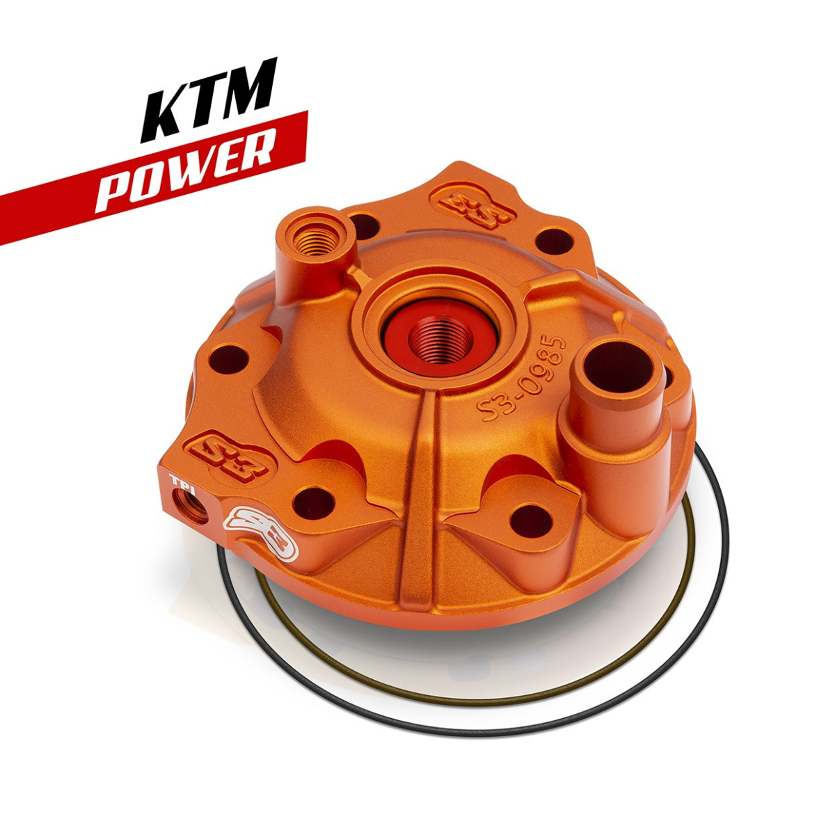 KIT DE CULATA S3 POWER NARANJA PARA KTM SX/EXC 300 2017-2023; GASGAS MC/EC 300 2021-2023