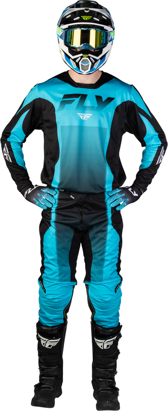 Pantalón FLY RACING Kinetic Fade - azul/negro/blanco