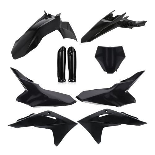 KIT DE PLASTICO ACERBIS COMPLETO PARA GASGAS - NEGRO