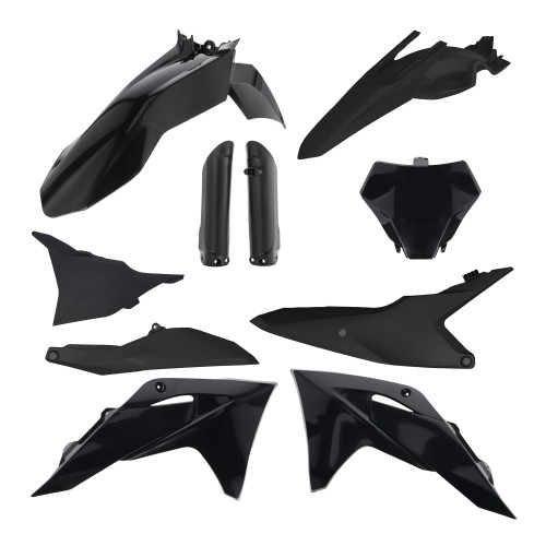 KIT DE PLASTICO ACERBIS COMPLETO PARA GASGAS - NEGRO