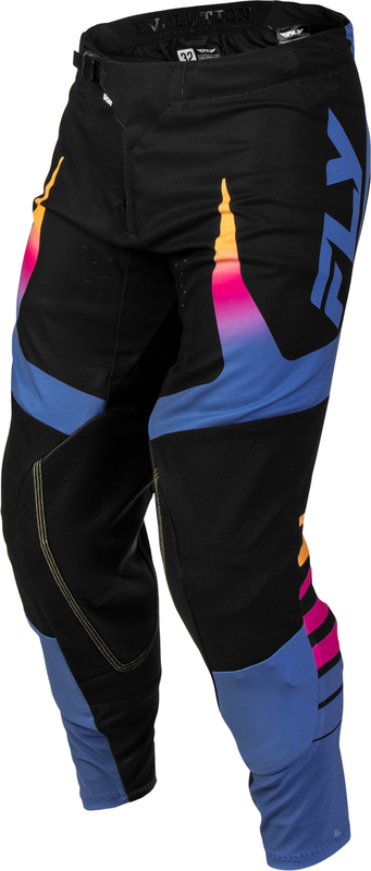 Pantalón FLY RACING Evolution DST Limited Edition Bolt - negro/azul/multi