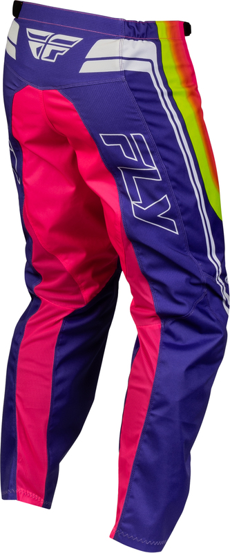 Pantalón FLY RACING F-16 Raze - violeta/rojo/Amarillo