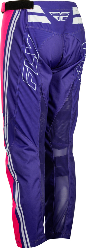 Pantalón infantil FLY RACING F-16 Raze - violeta/rojo/Amarillo