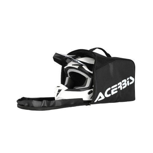 BOLSA PARA CASCO ACERBIS X-LINEAR - NEGRO/BLANCO