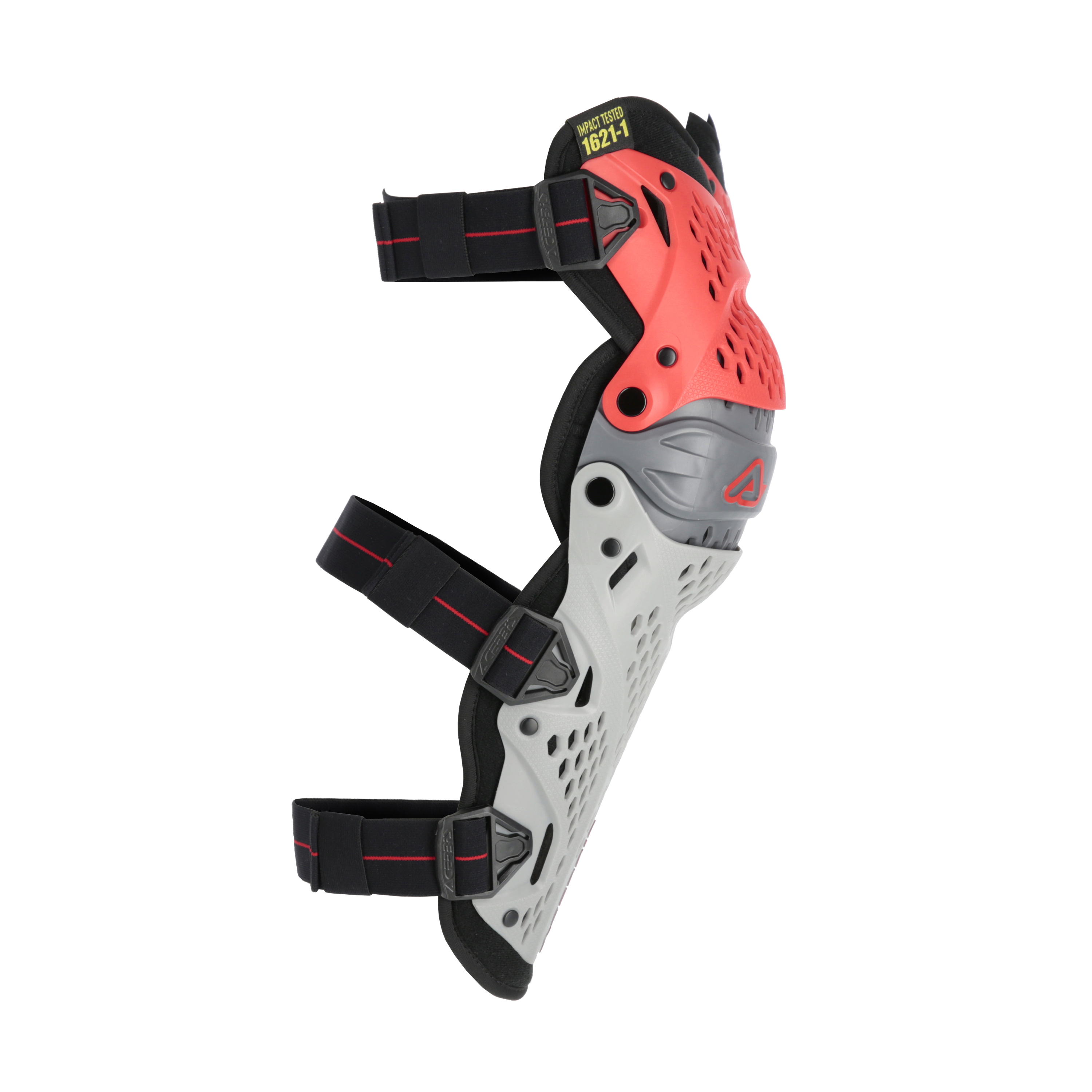RODILLERA ACERBIS IMPACT PRO - ROJO/GRIS