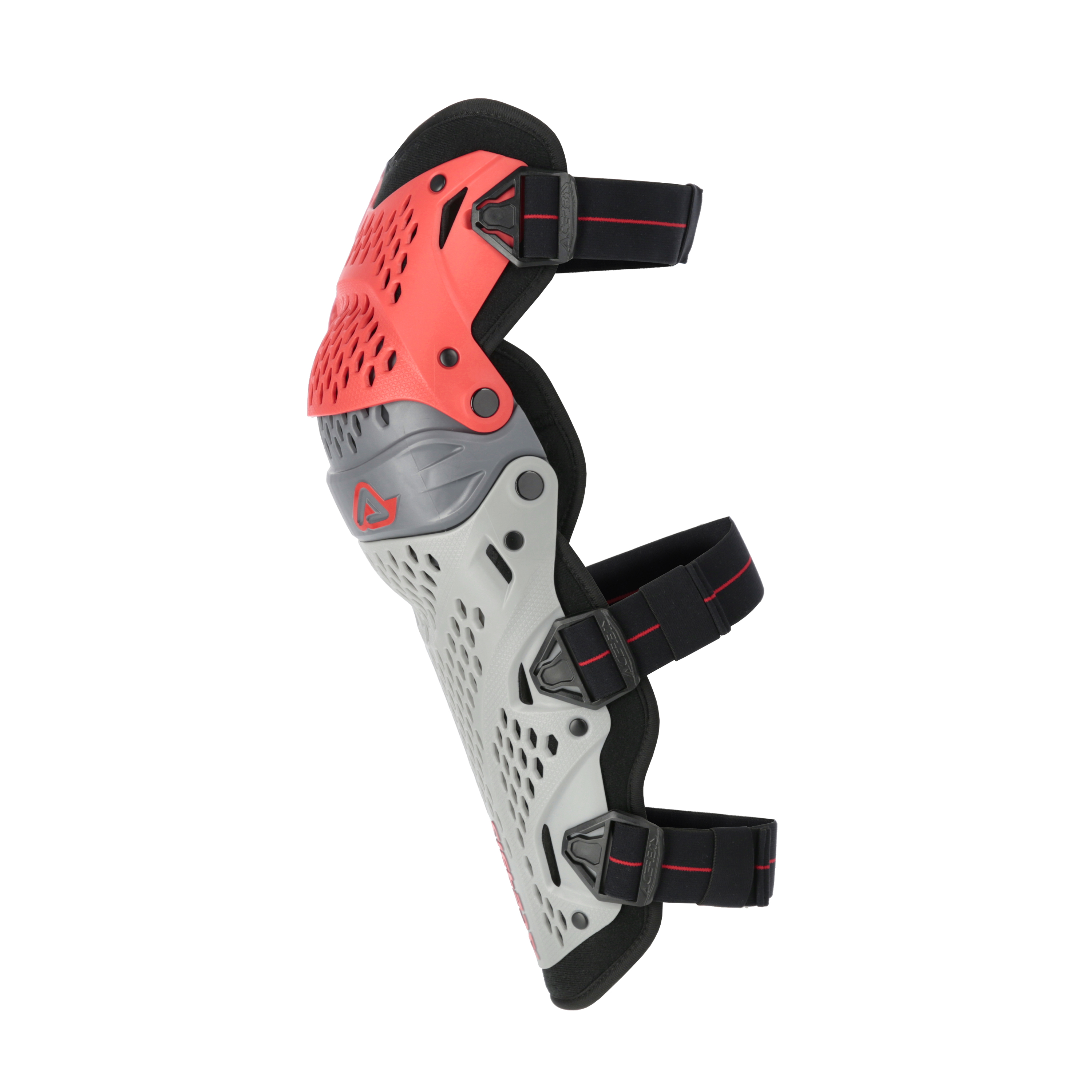 RODILLERA ACERBIS IMPACT PRO - ROJO/GRIS