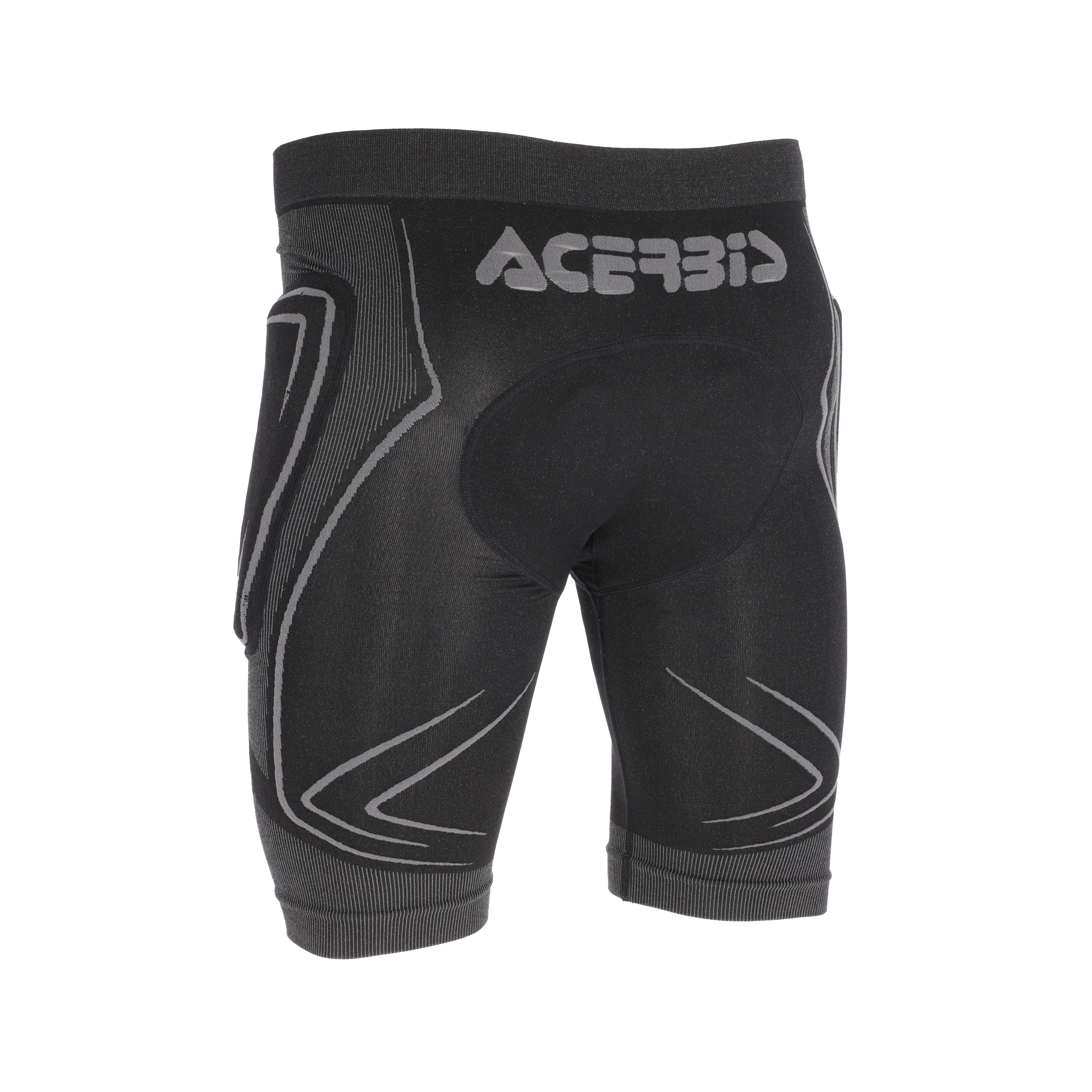 PANTALON CORTO ACERBIS DENSITY - NEGRO/GRIS