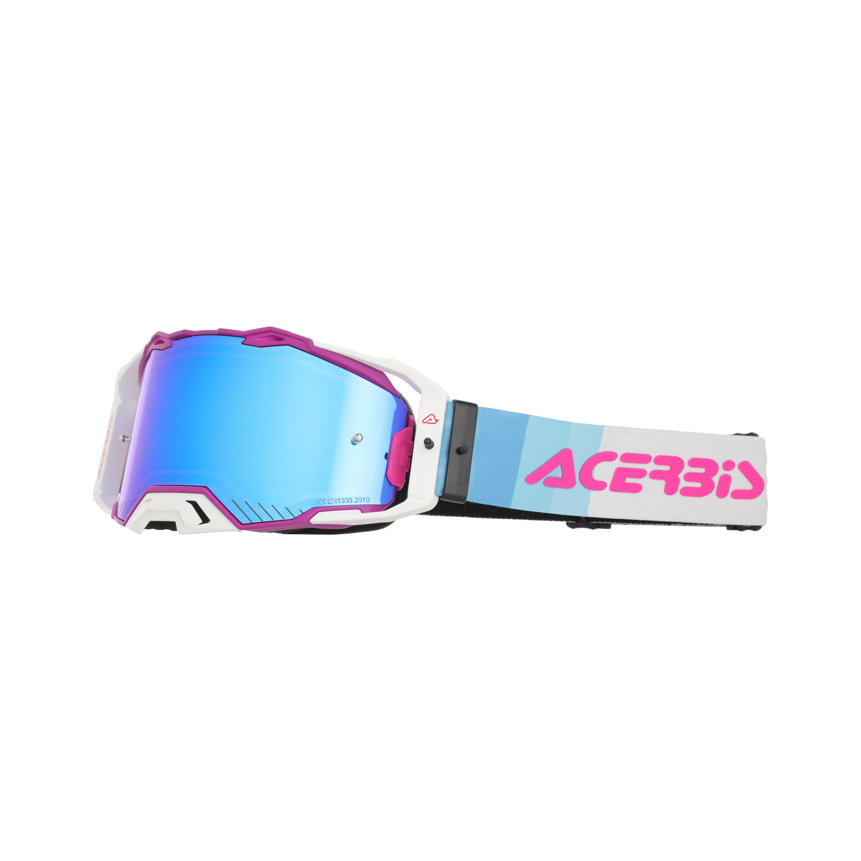 GAFAS ACERBIS VULCAN MIRROR - VIOLETA/BLANCO