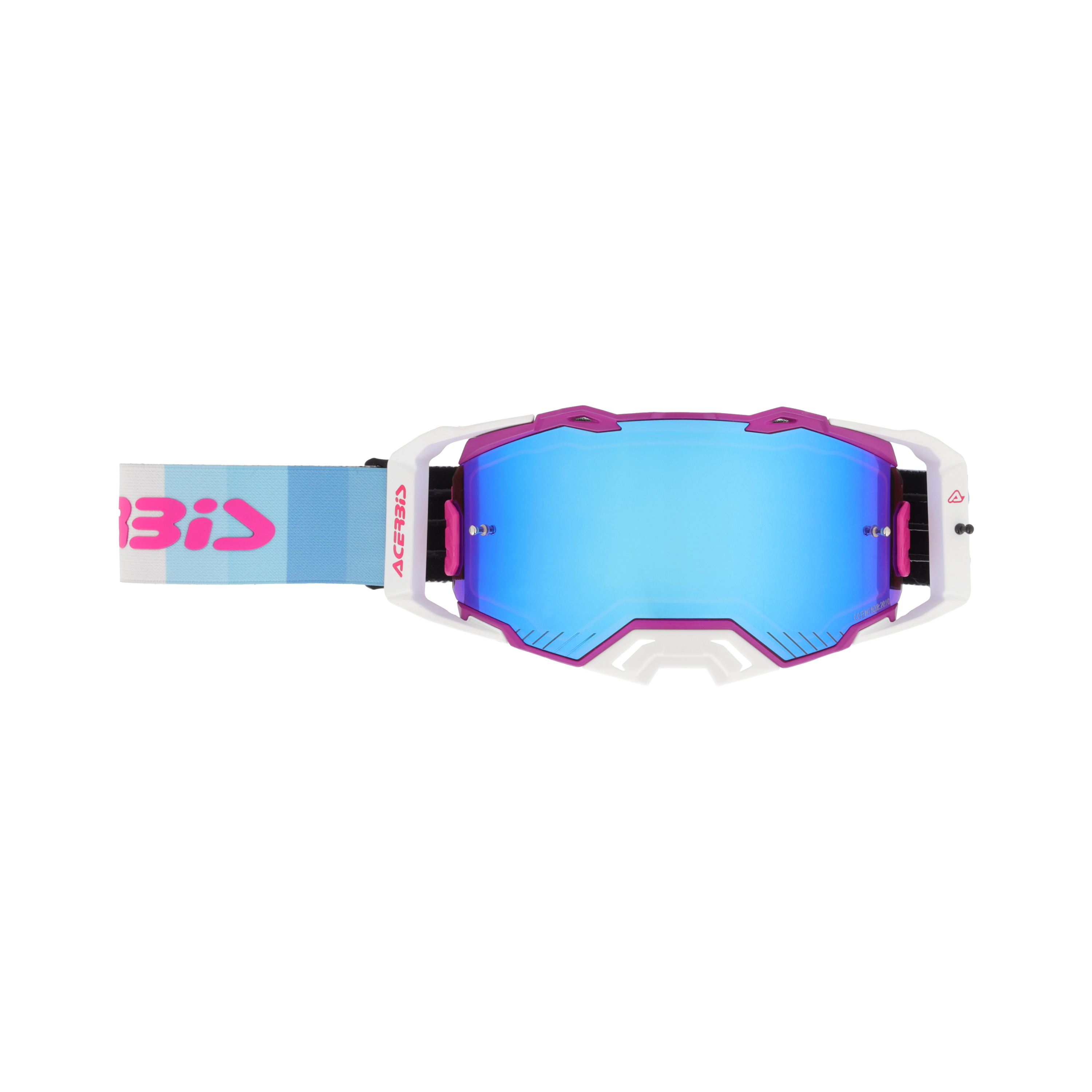 GAFAS ACERBIS VULCAN MIRROR - VIOLETA/BLANCO