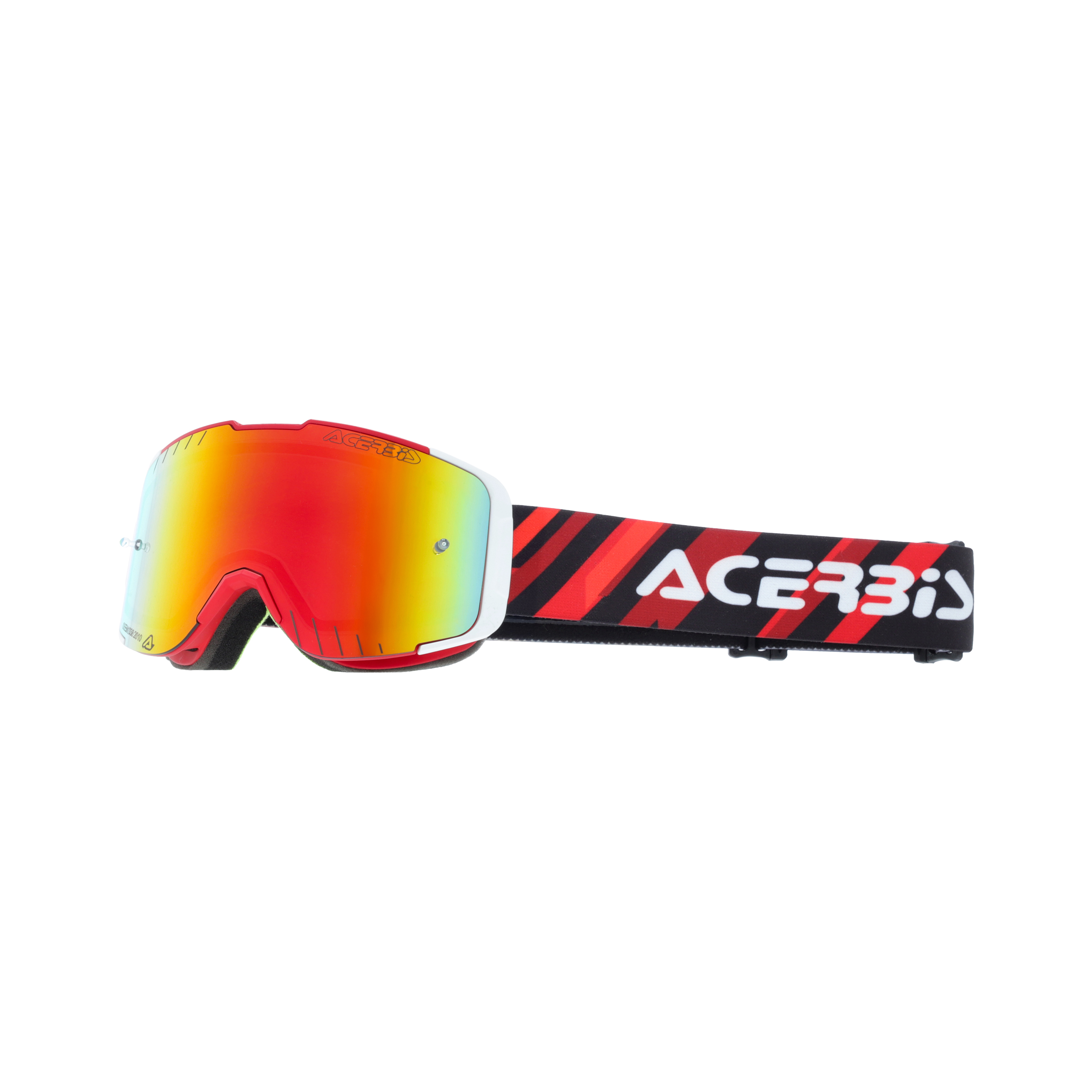 GAFAS ACERBIS INFANTIL VANGUARD MIRROR - ROJO/BLANCO