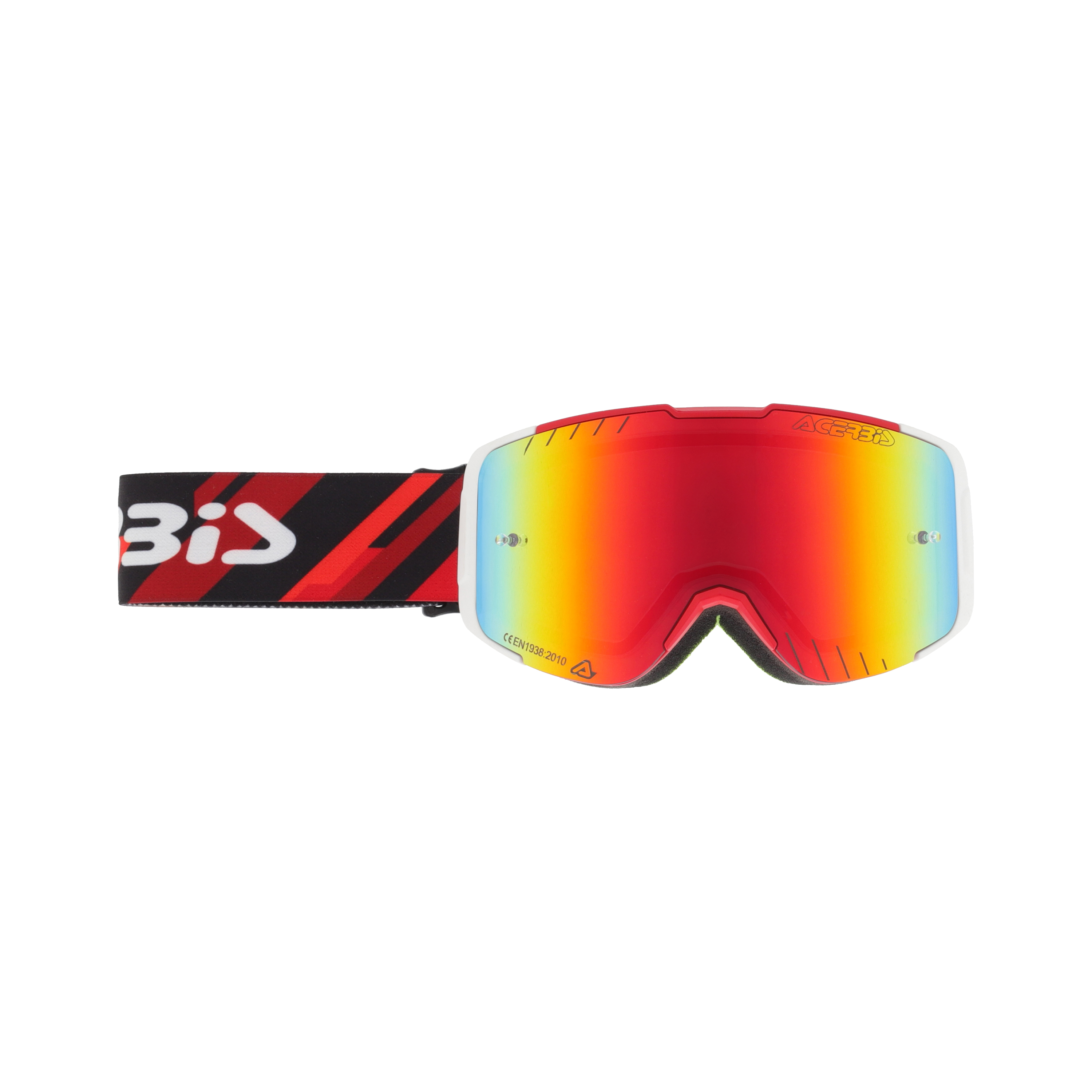 GAFAS ACERBIS INFANTIL VANGUARD MIRROR - ROJO/BLANCO