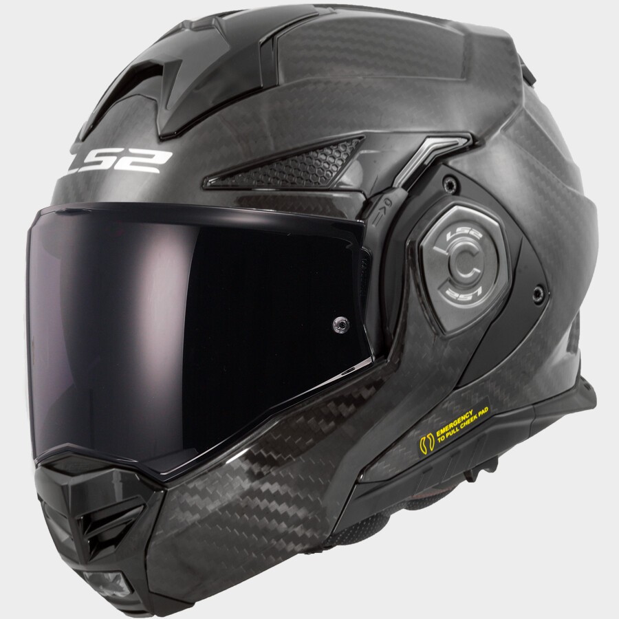 CASCO LS2 FF901 ADVANT X CARBON - NEGRO