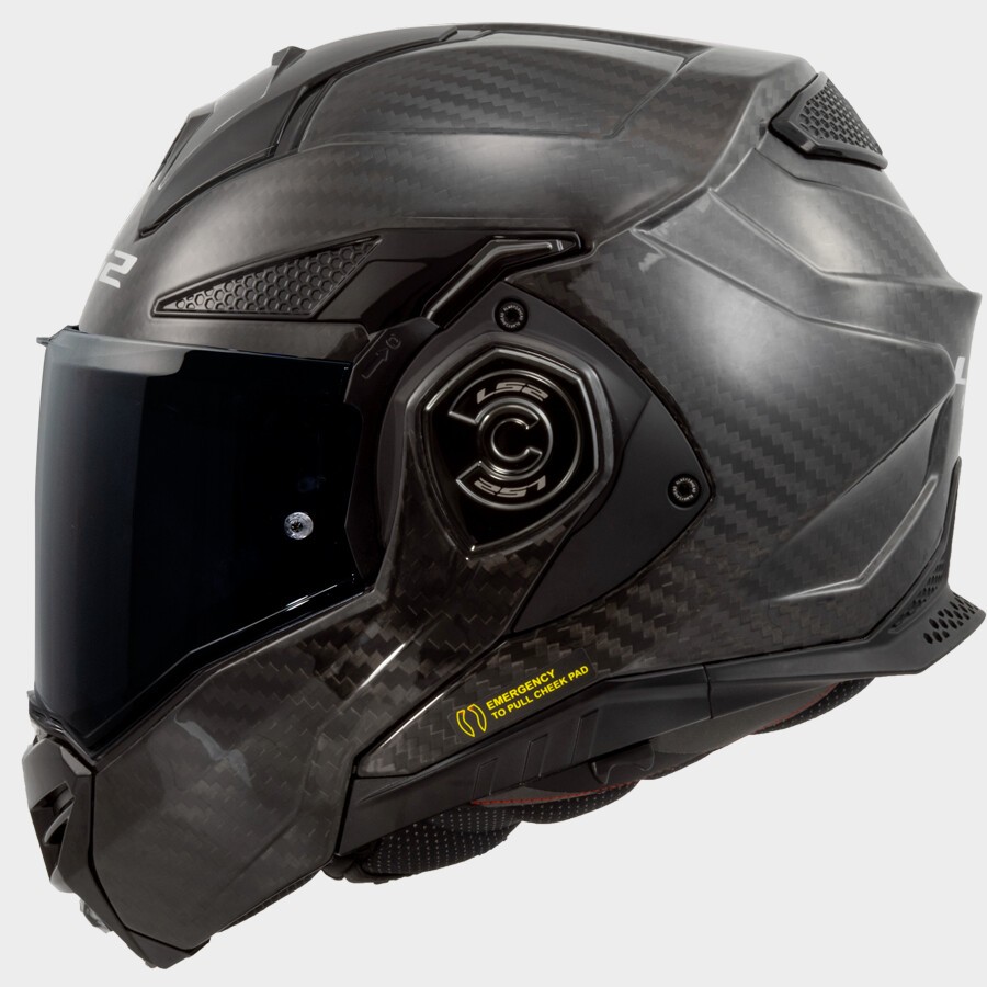 CASCO LS2 FF901 ADVANT X CARBON - NEGRO