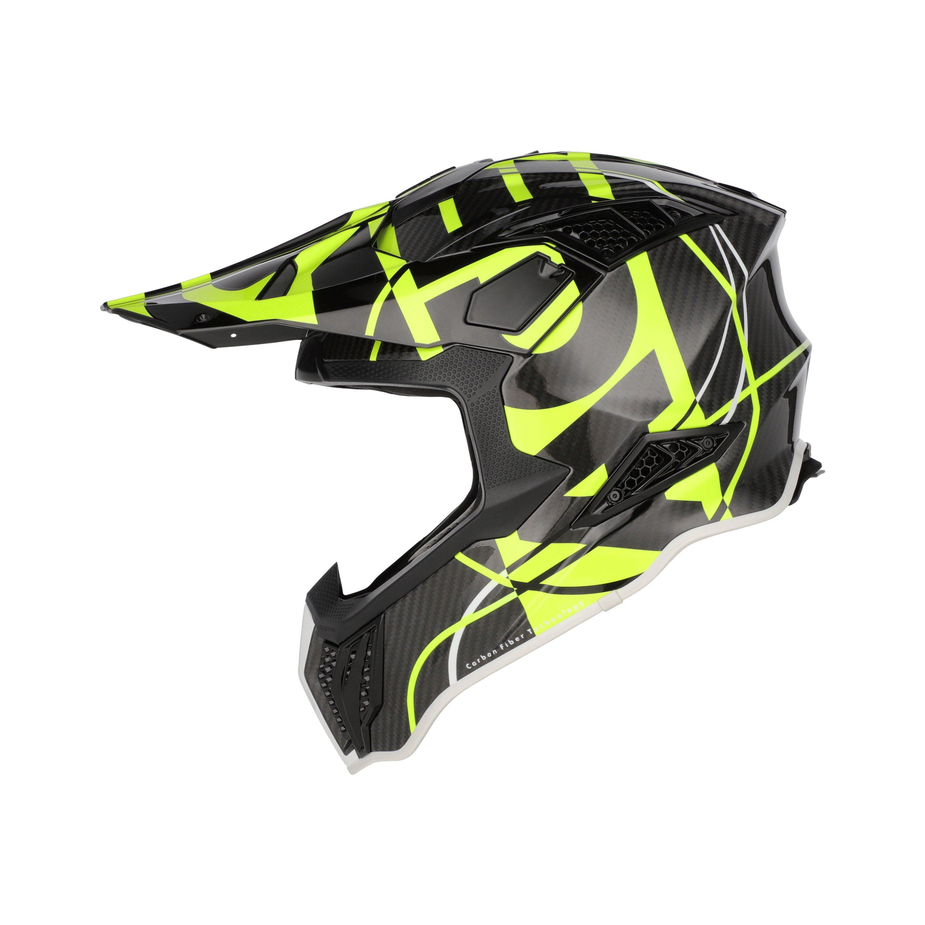 CASCO ACERBIS AIRSTRIKE-C - NEGRO/AMARILLO FLUOR