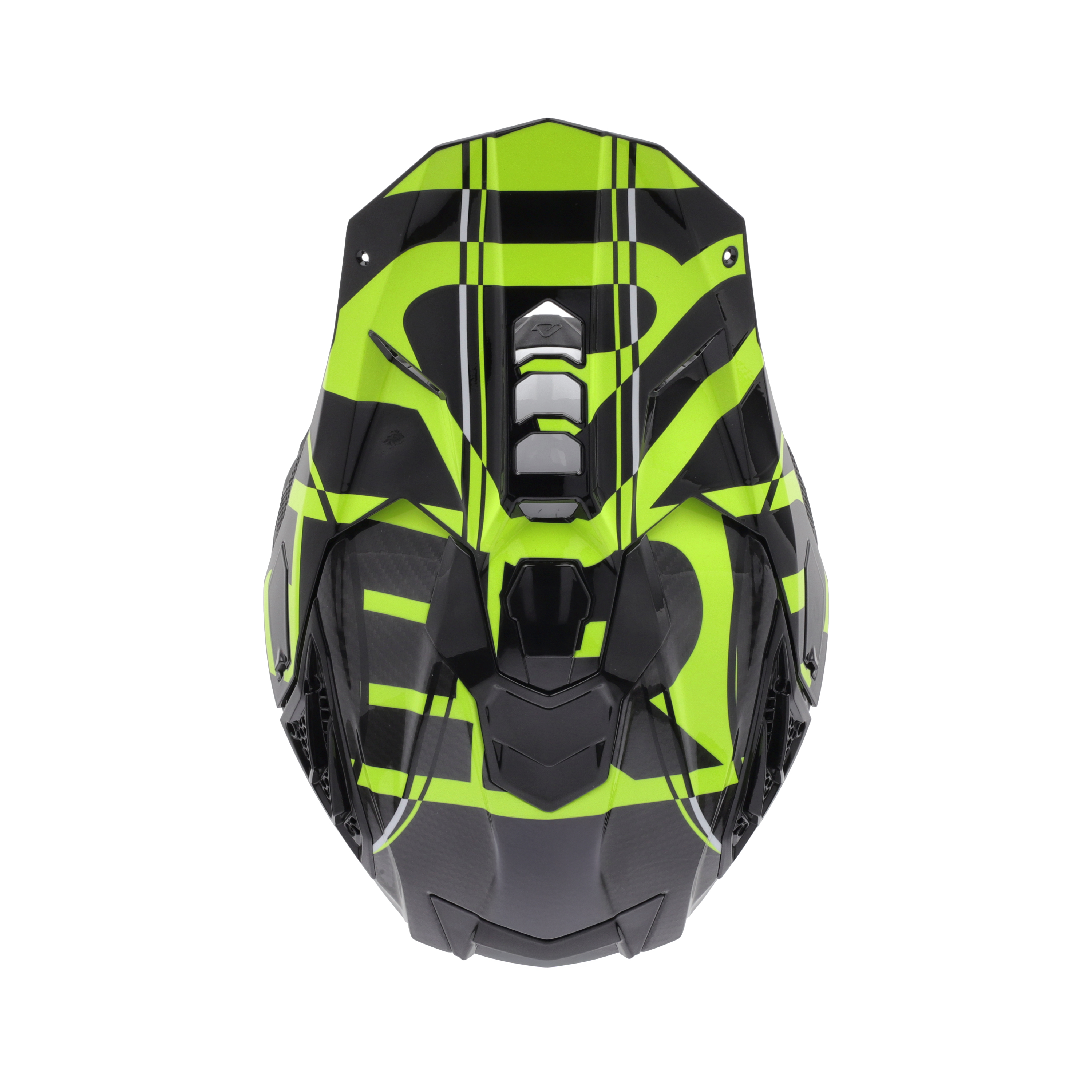 CASCO ACERBIS AIRSTRIKE-C - NEGRO/AMARILLO FLUOR