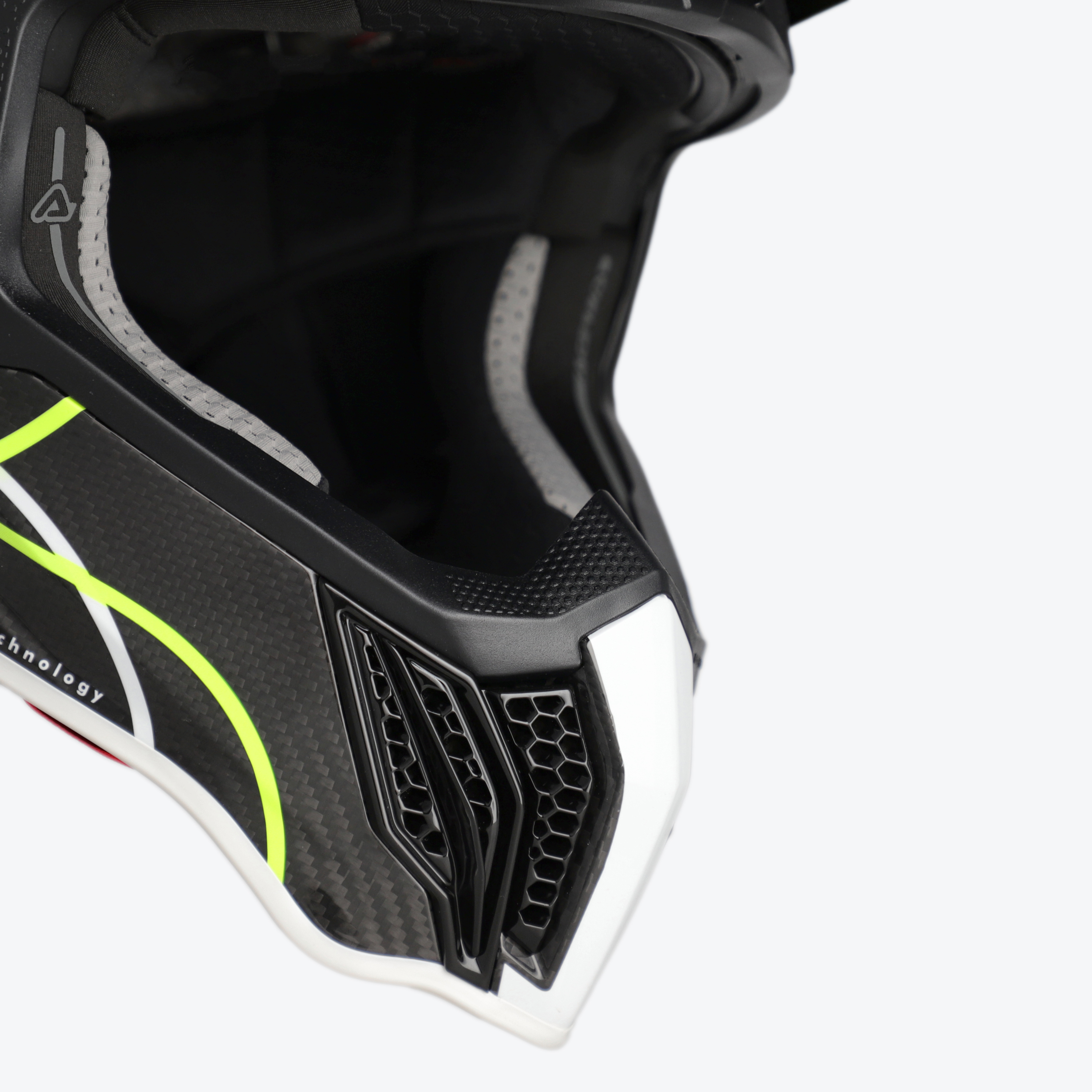 CASCO ACERBIS AIRSTRIKE-C - NEGRO/AMARILLO FLUOR
