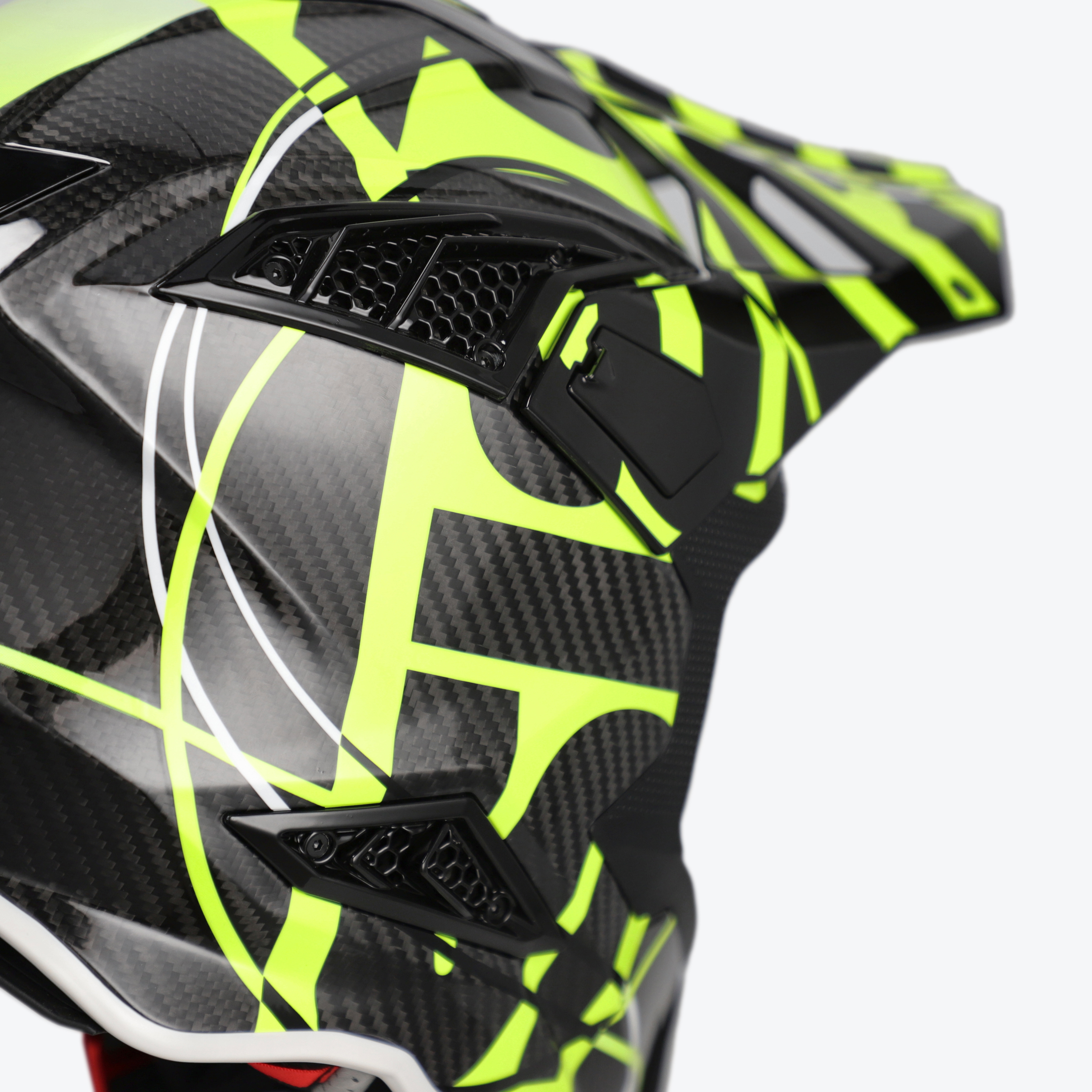 CASCO ACERBIS AIRSTRIKE-C - NEGRO/AMARILLO FLUOR