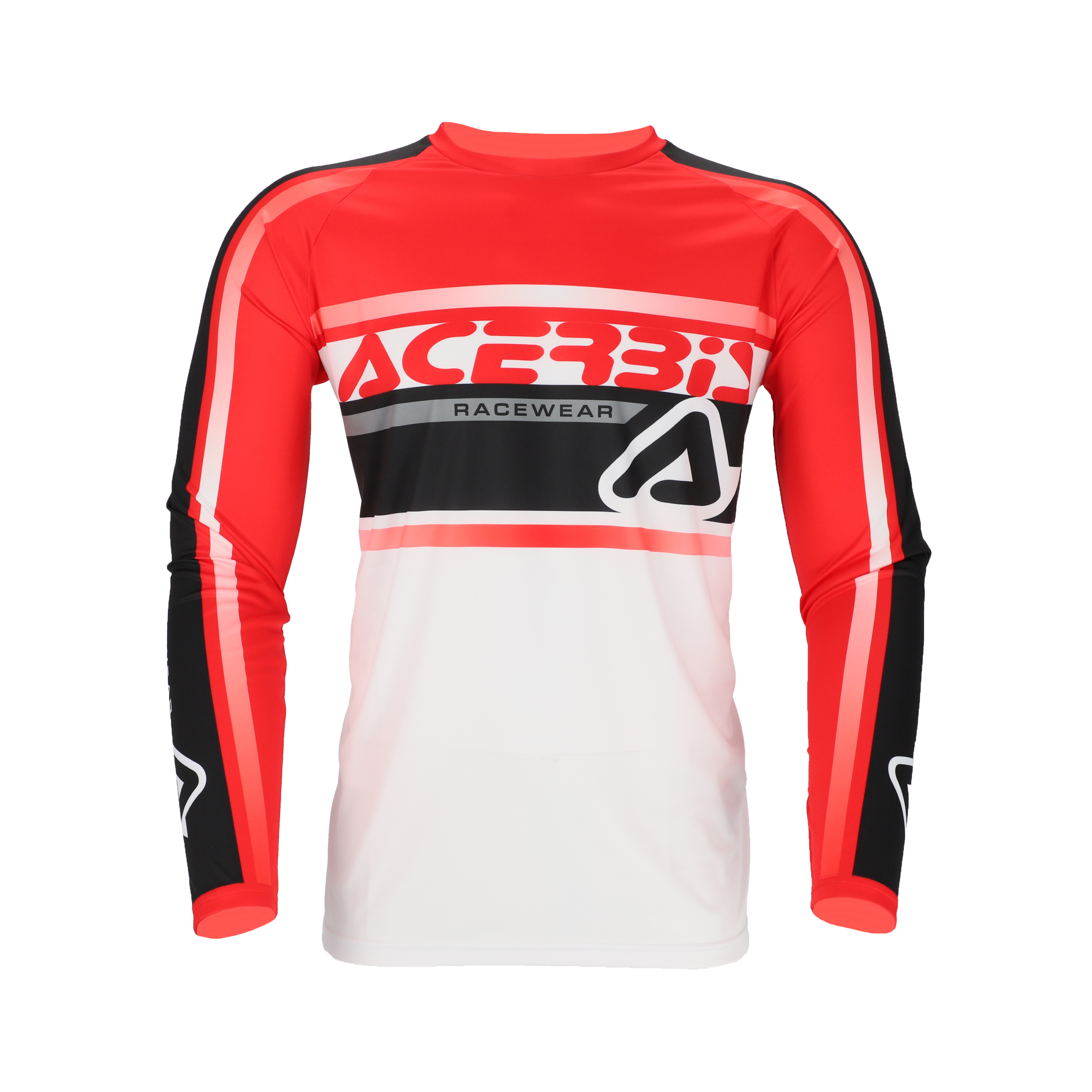 CAMISETA ACERBIS MX LINEAL LUGO - BLANCO/ROJO
