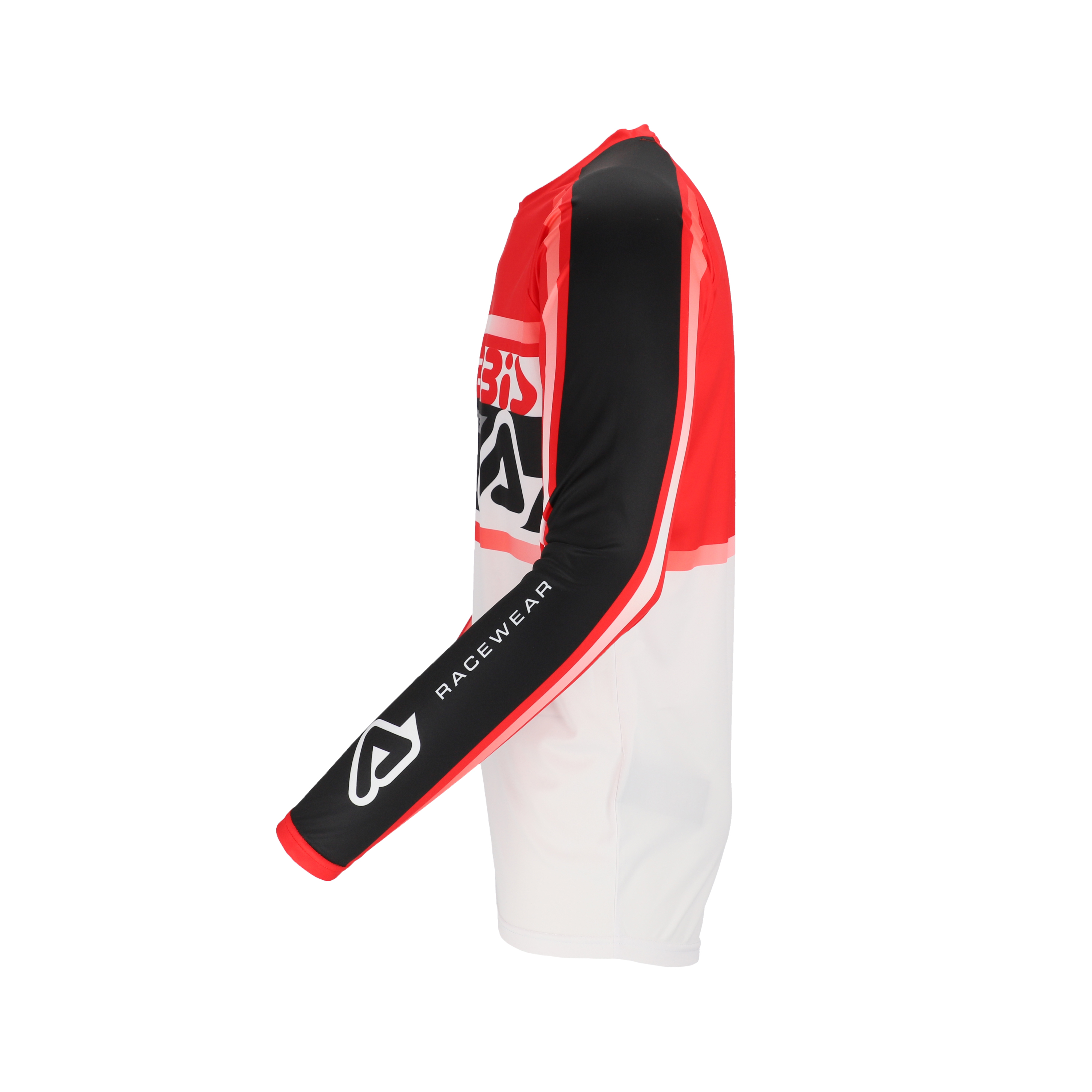 CAMISETA ACERBIS MX LINEAL LUGO - BLANCO/ROJO