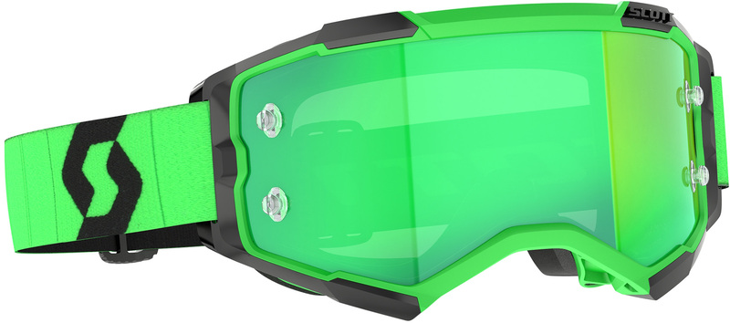 Gafas SCOTT Fury – Verde – Lente Green Chrome Works