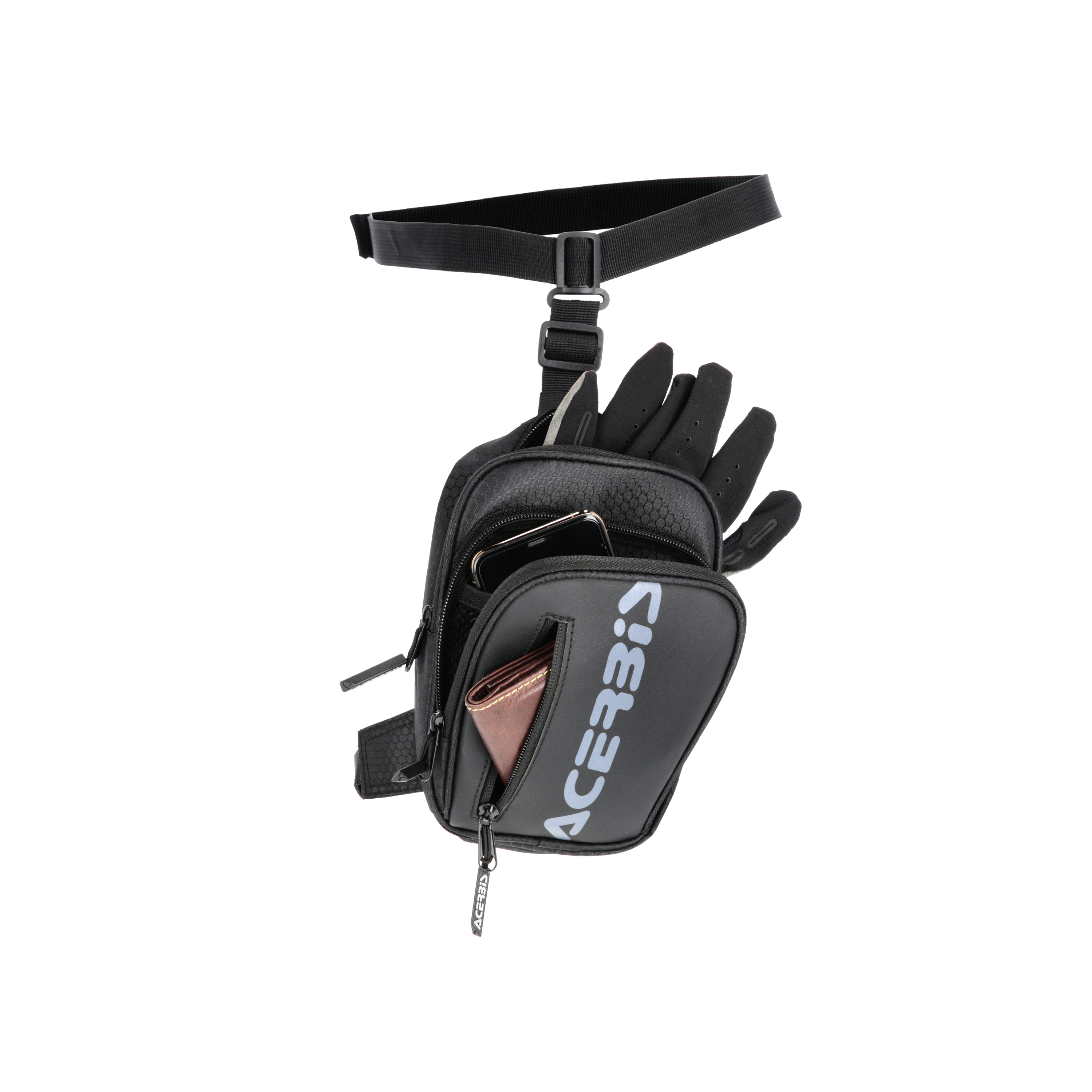 BOLASA ACERBIS DE PIERNA PRO-LEG - NEGRO