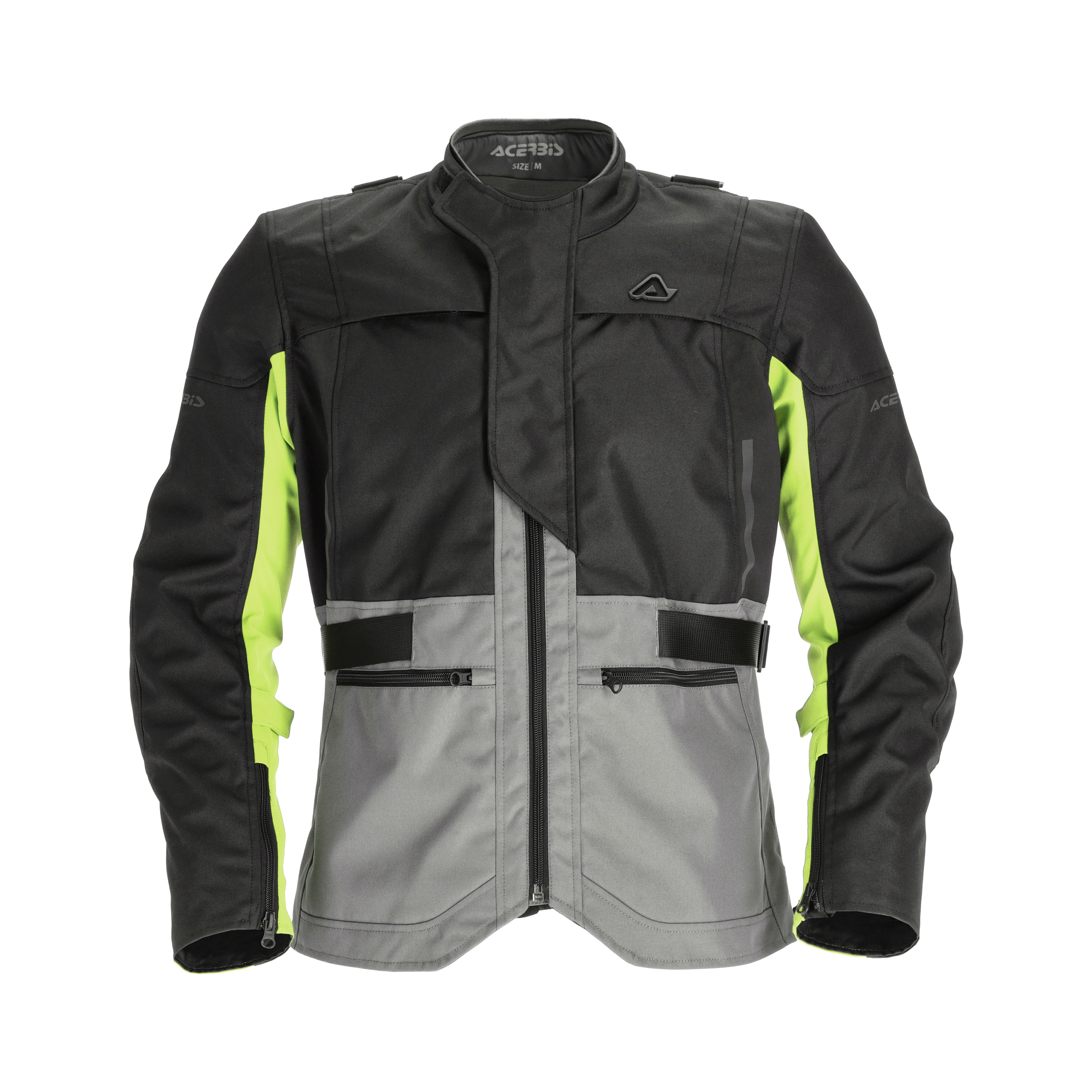CHAQUETA ACERBIS ARERA - NEGRO/AMARILLO