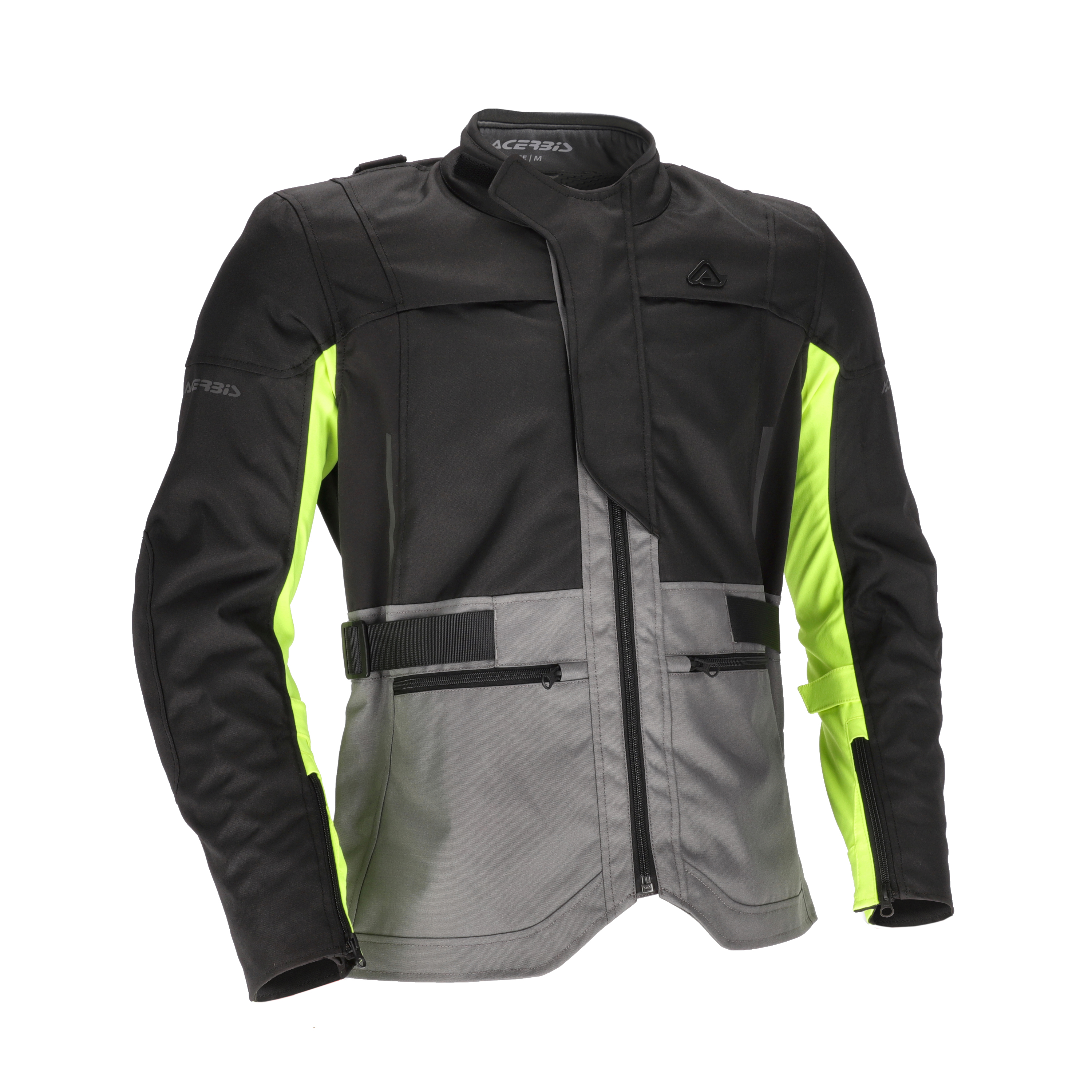 CHAQUETA ACERBIS ARERA - NEGRO/AMARILLO