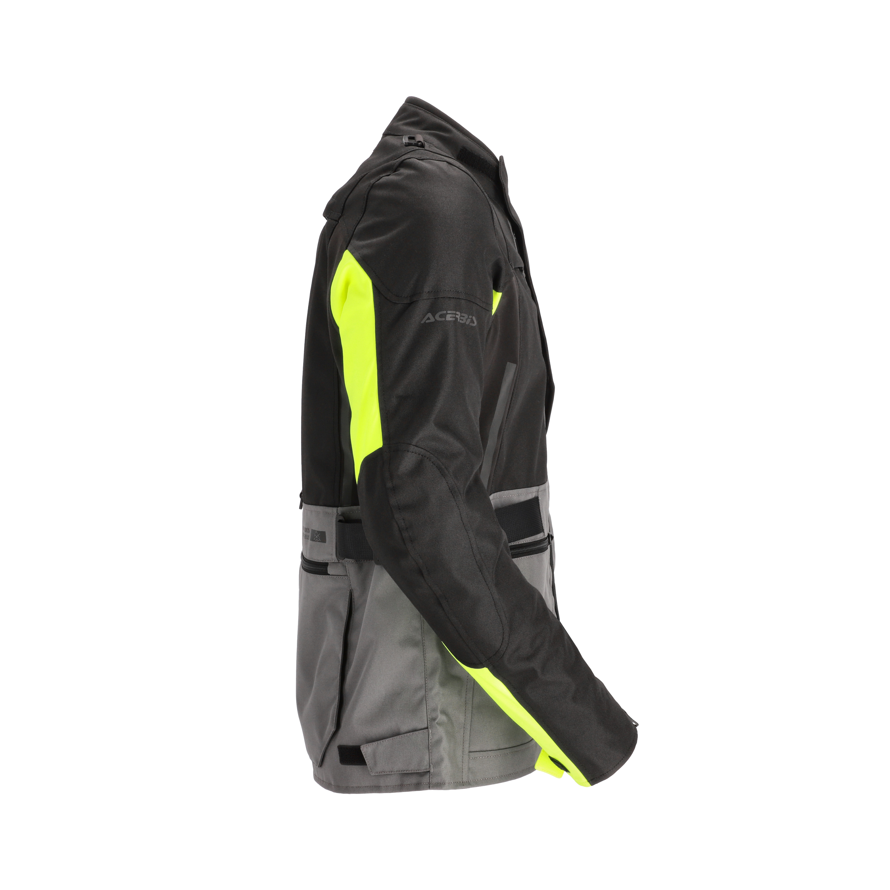 CHAQUETA ACERBIS ARERA - NEGRO/AMARILLO
