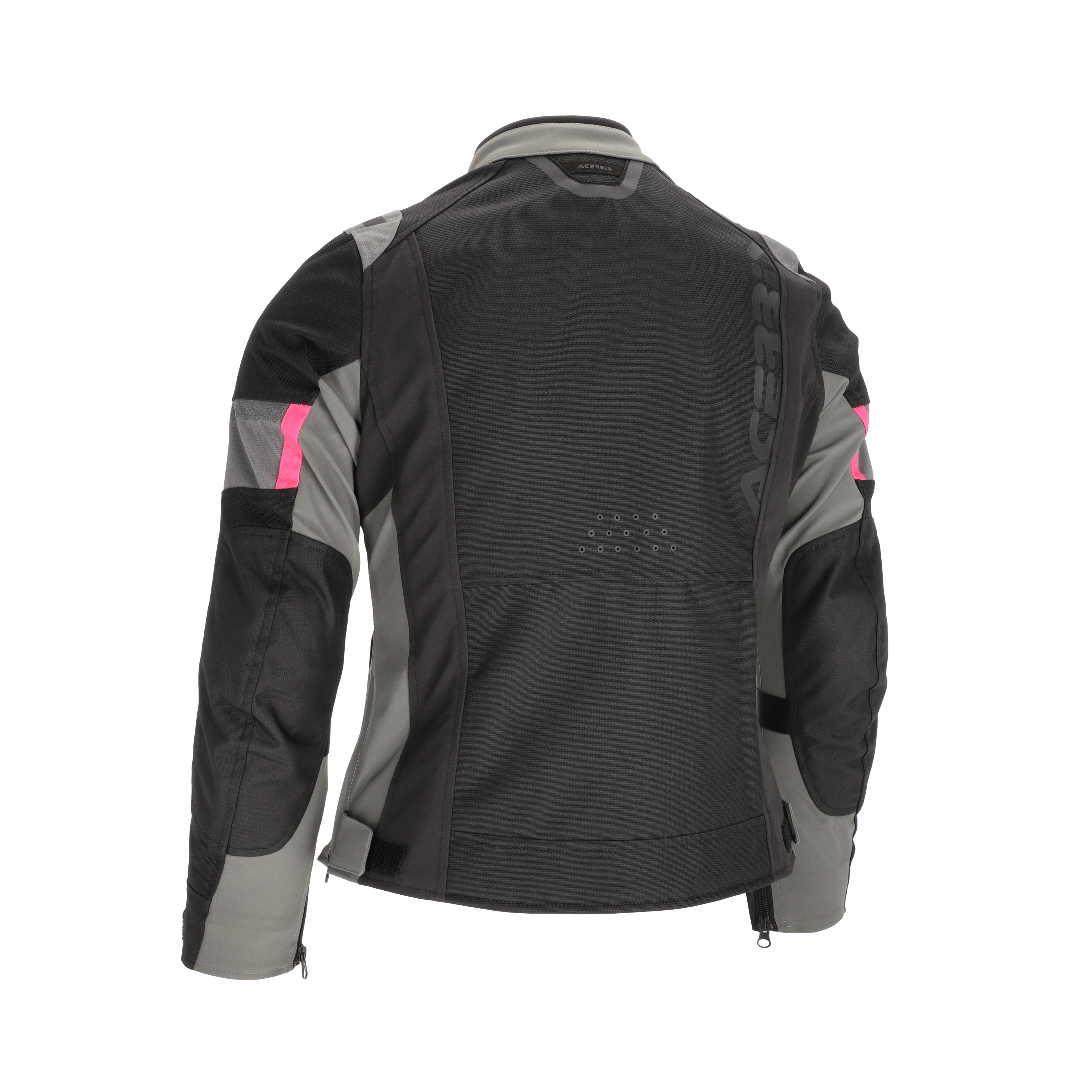 CHAQUETA ACERBIS PARA DAMA KYAN - NEGRO/ROSA