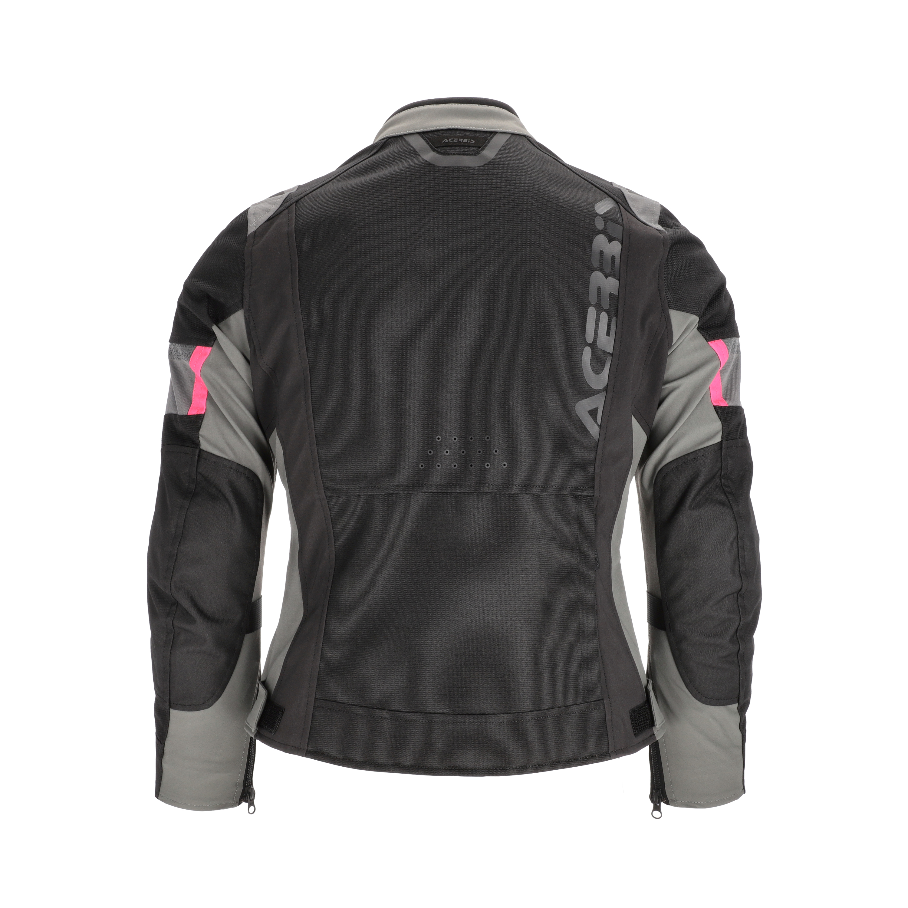 CHAQUETA ACERBIS PARA DAMA KYAN - NEGRO/ROSA