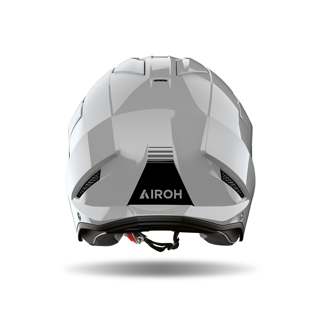 CASCO AIROH KOMBAKT COLOR - GRIS BRILLANTE